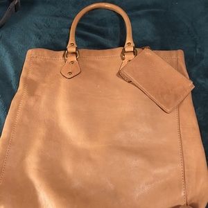 🌼🌼JCREW TOTE LEATHER BAG 🌼🌼